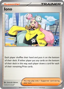 Iono 「WC_DECK_2024_REGIDRAGO_VSTAR No. 013」「EN」
